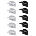 No-Drill Wall Hat Hooks – Baseball Cap Organizer, 2–10 Pack