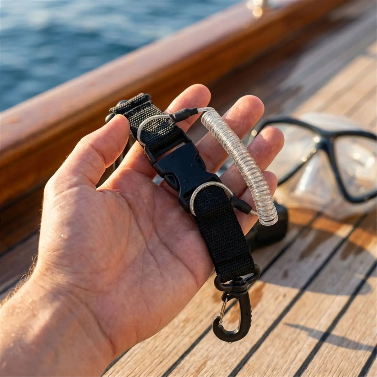 Diving Camera Anti-Loss Lanyard | Steel Wire Safety Tether