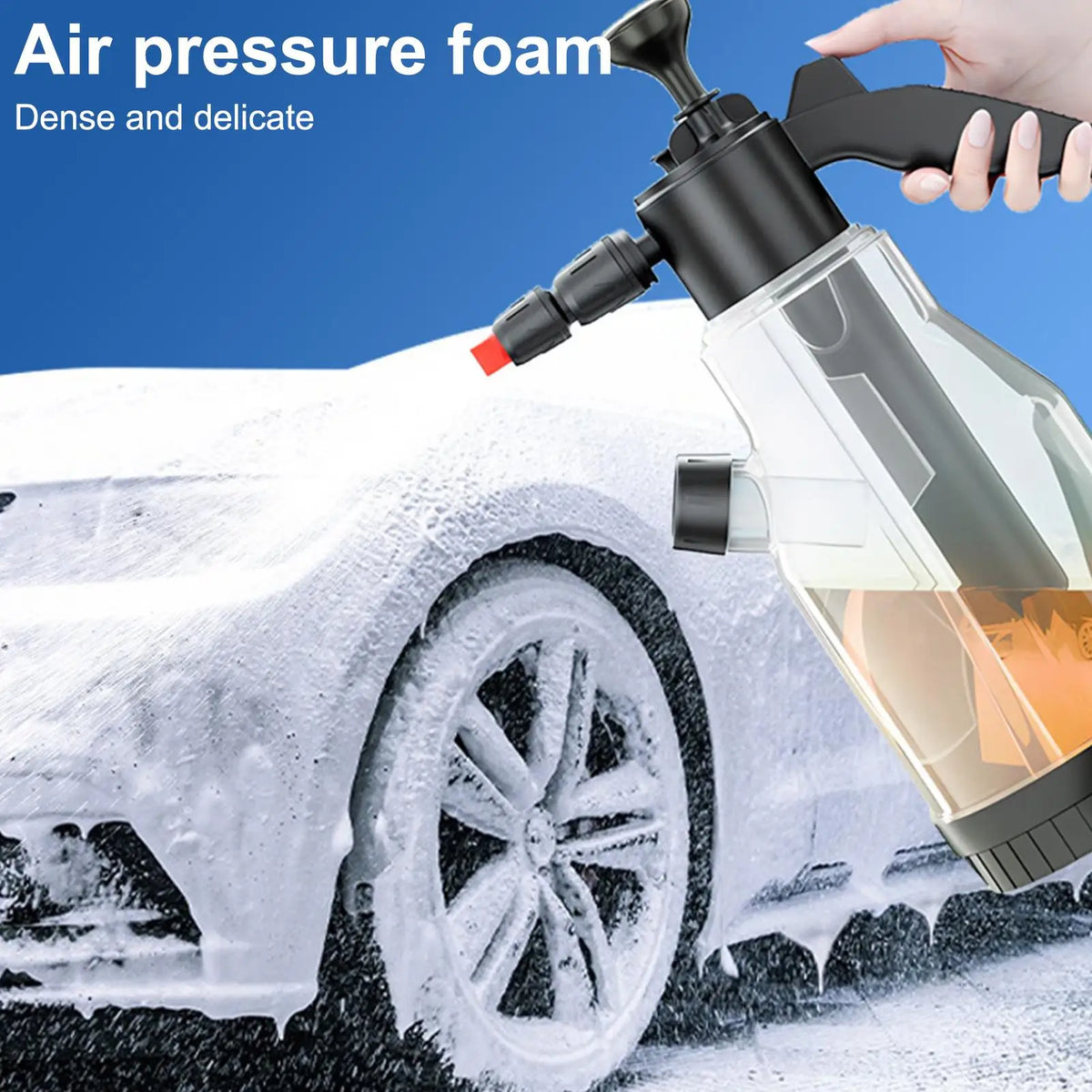 Car Wash Cannon Foam Sprayer Garden Hose Compatible Detailing Snow