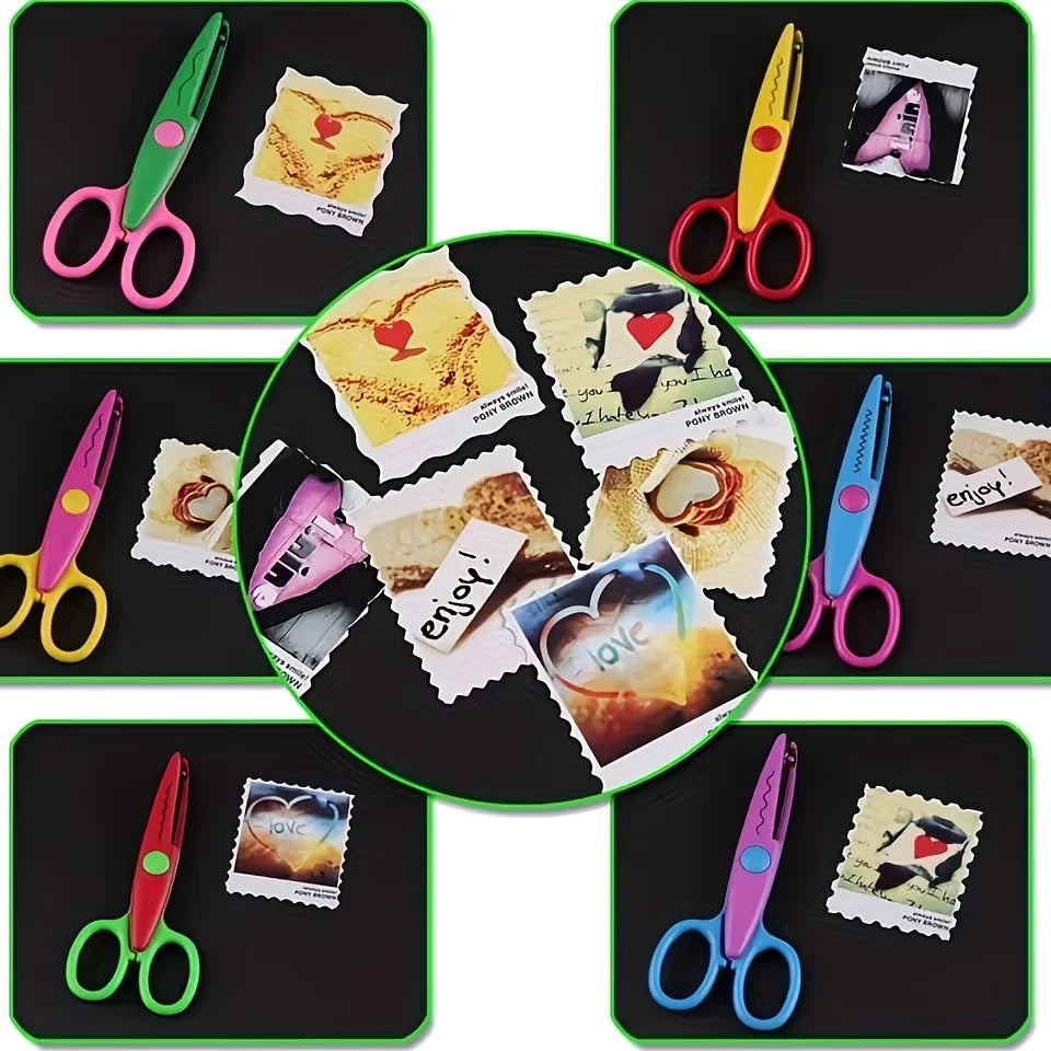 DIY Decorative Lace Scissors – Safe Art Craft Scissors for Kids