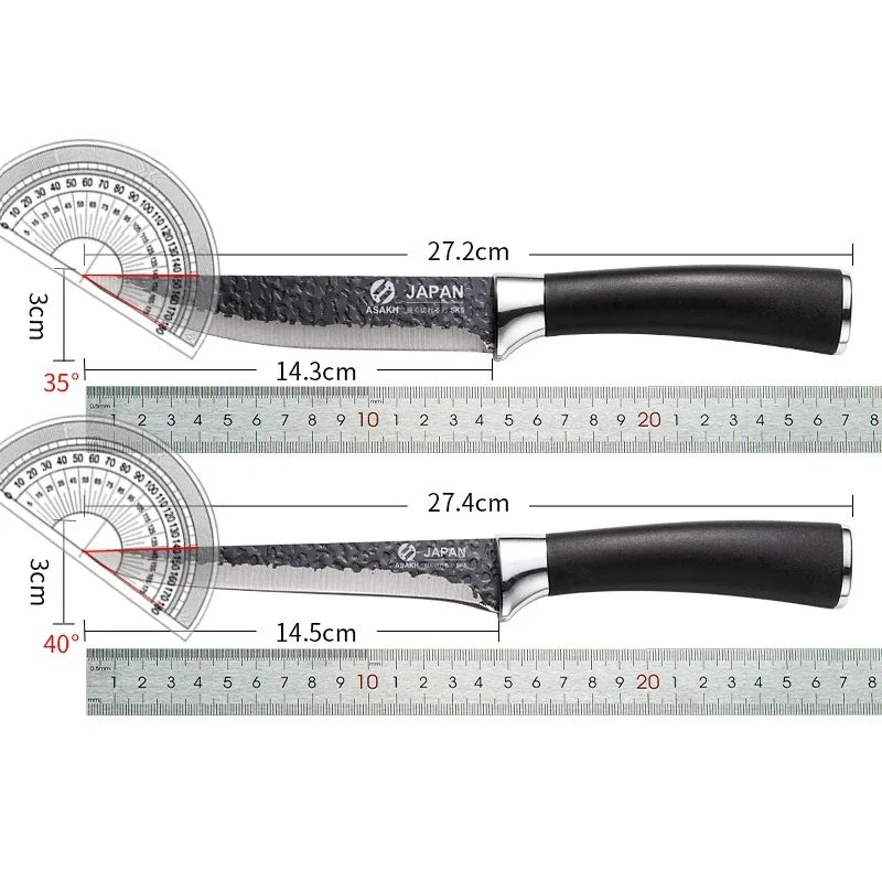 Professional Forged Stainless Steel Chef's Knife – 14.5cm Blade