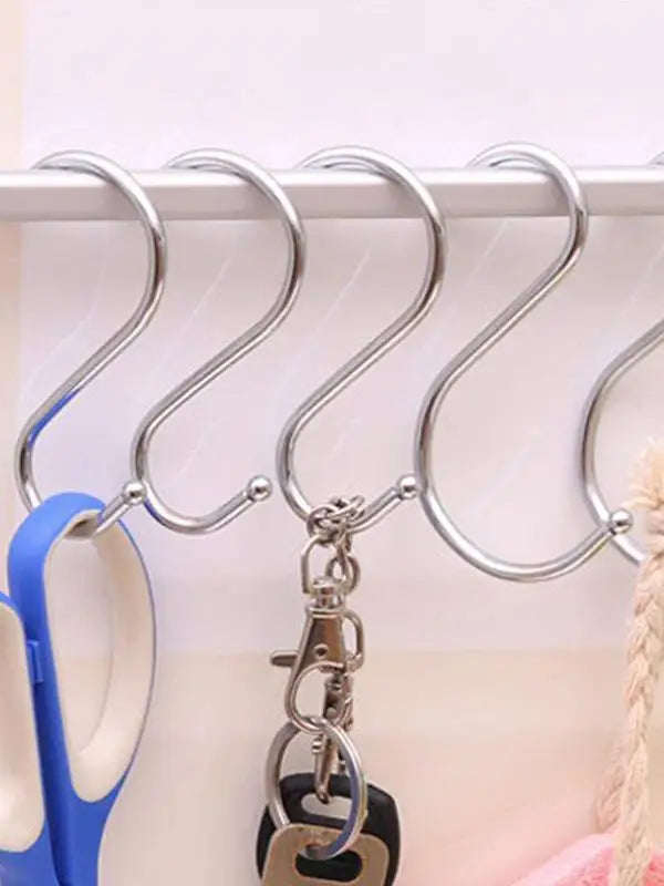 Stainless Steel S Hooks Multipurpose Rust-proof Large Bearing Load