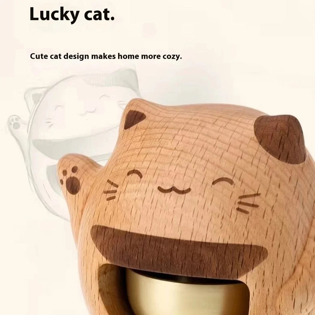 Maneki Neko Bell Magnetic Doorbell Dopamine Wind Chime Door-pulling