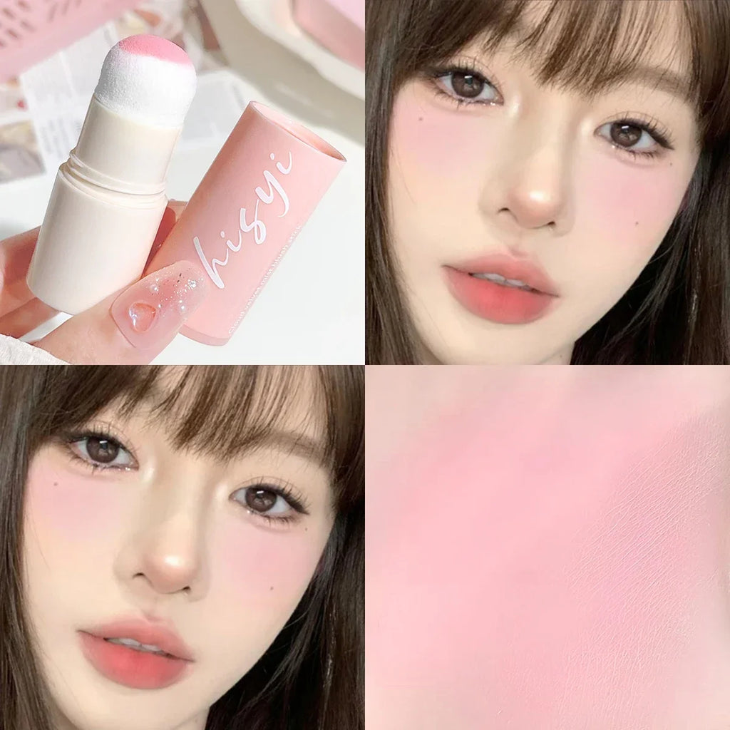 SADOER Cloud Velvet Blush Stick – Dual-Use Lips & Cheeks