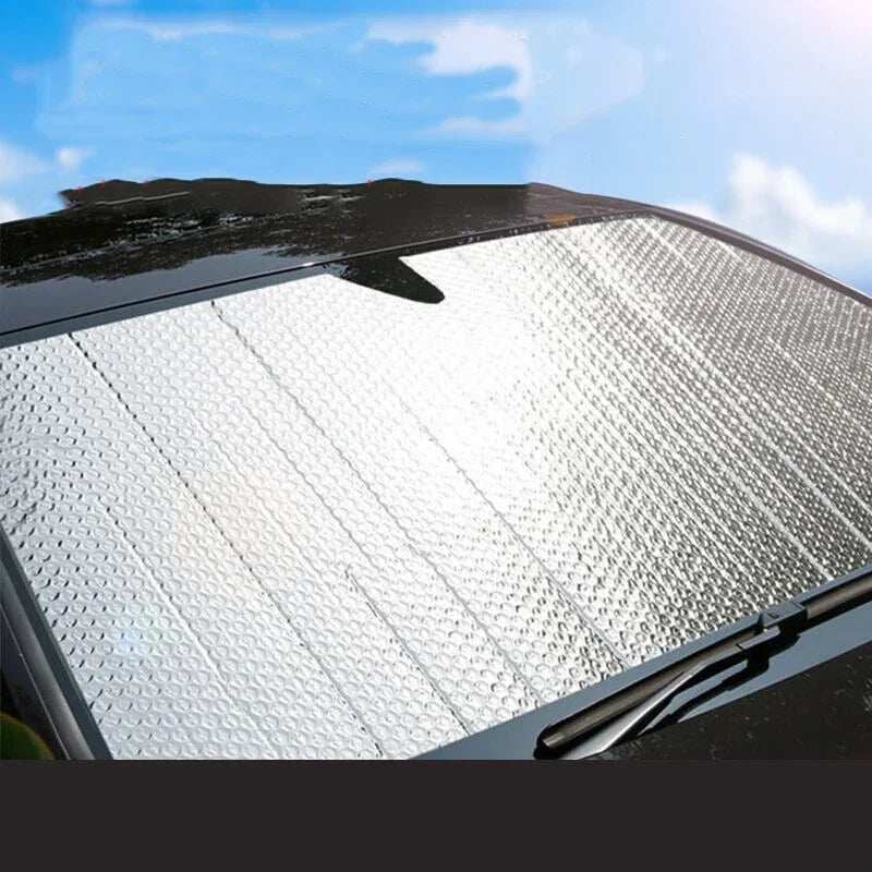 Foldable Car Windshield Sun Shade 6-Piece UV Block Set