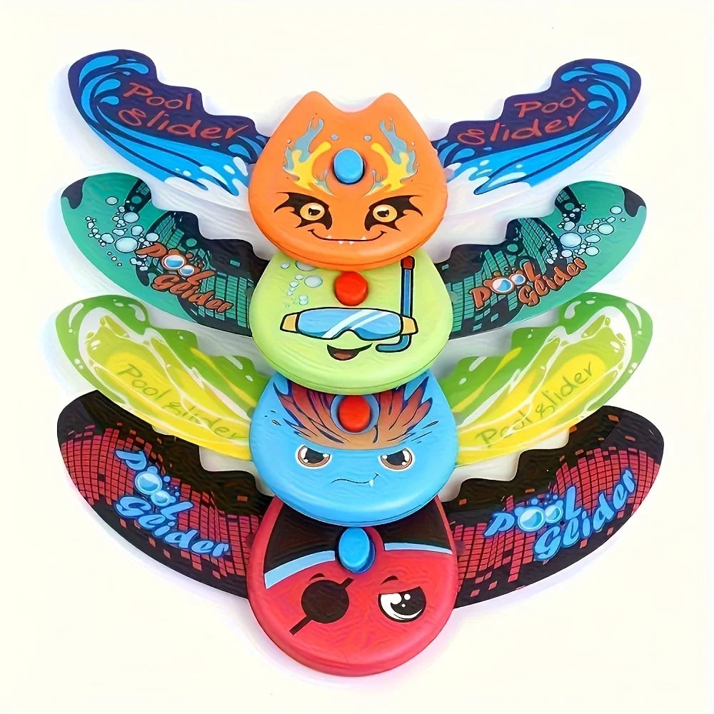 Manta Ray Pool Torpedo Toy – Self-Propelled Dive Glider for Kids