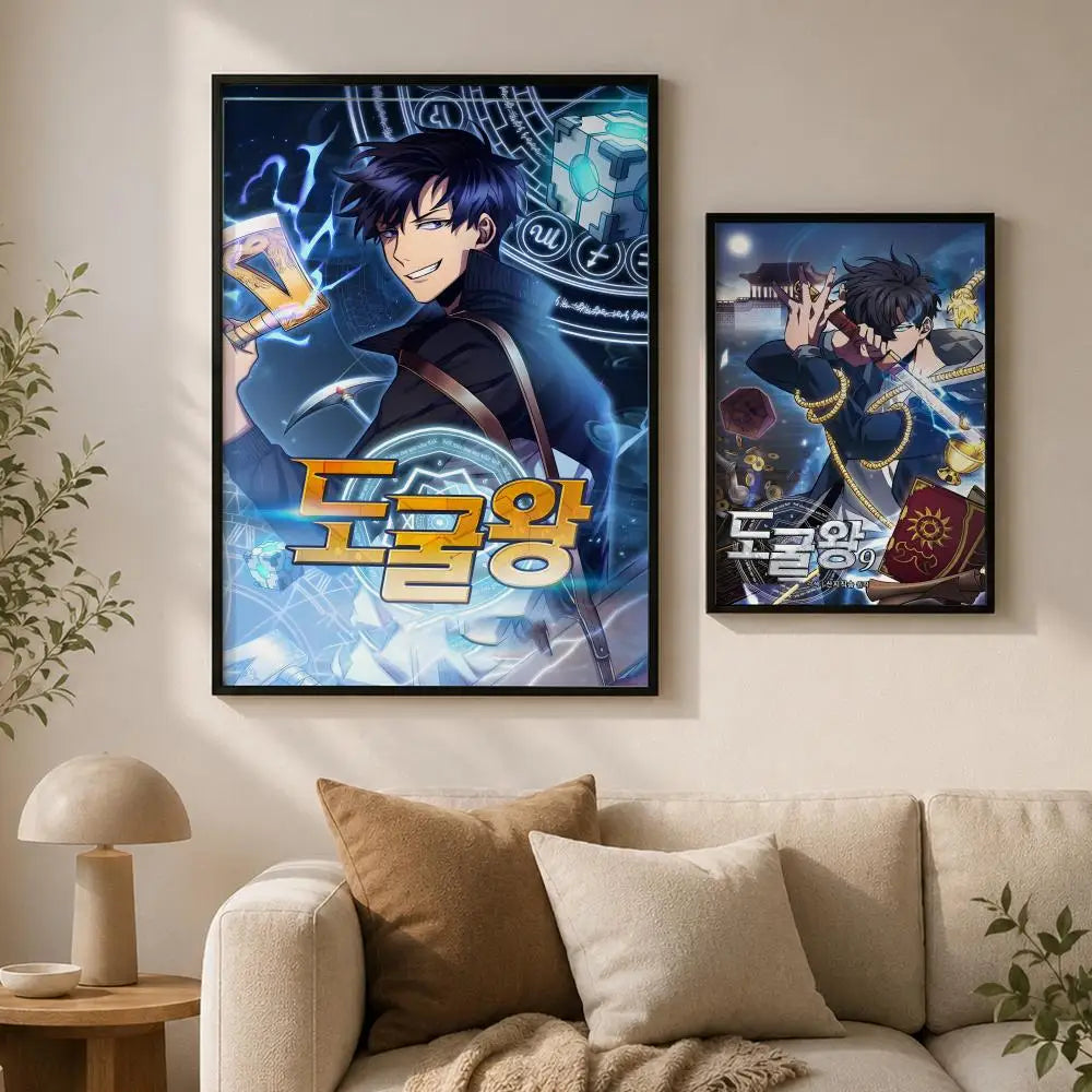 Tomb Raider King Manhwa PVC Wall Poster – Peel & Stick HD Art