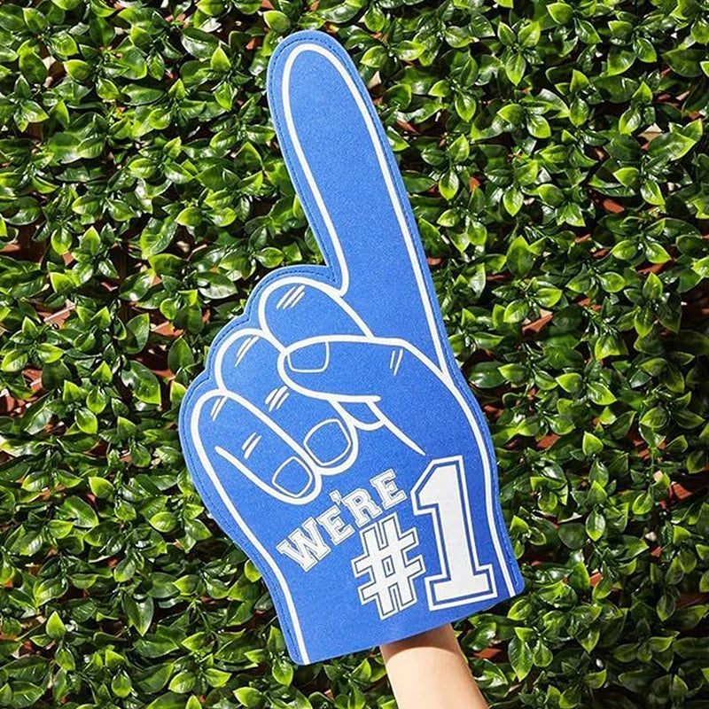 Finger Foams Sports Cheerleading Party Hand Props 1 Noise Makers