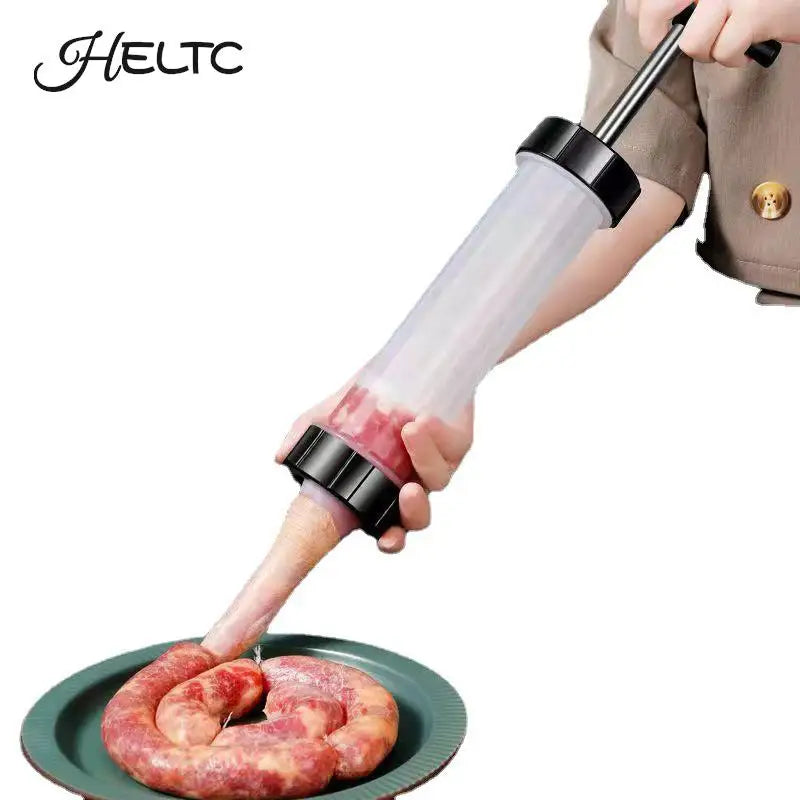 Manual Sausage Stuffer Machine – Homemade Sausage Maker Kit