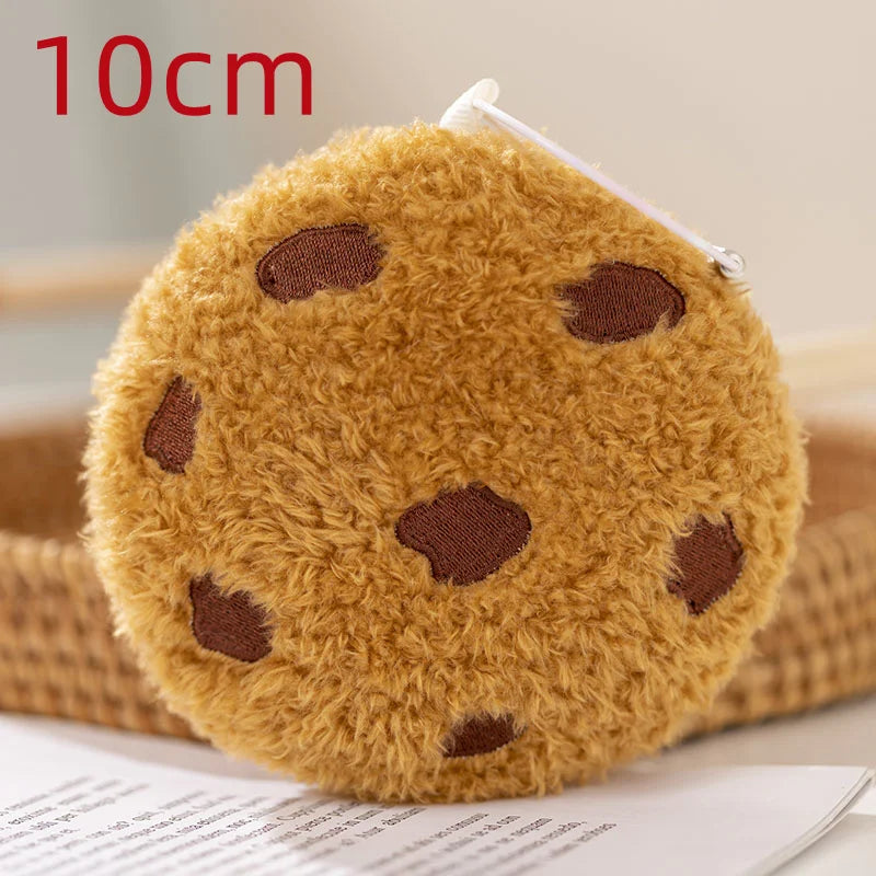 Soft Cookie Pillow Cartoon Cookies Plush Seat Cushion Food Children