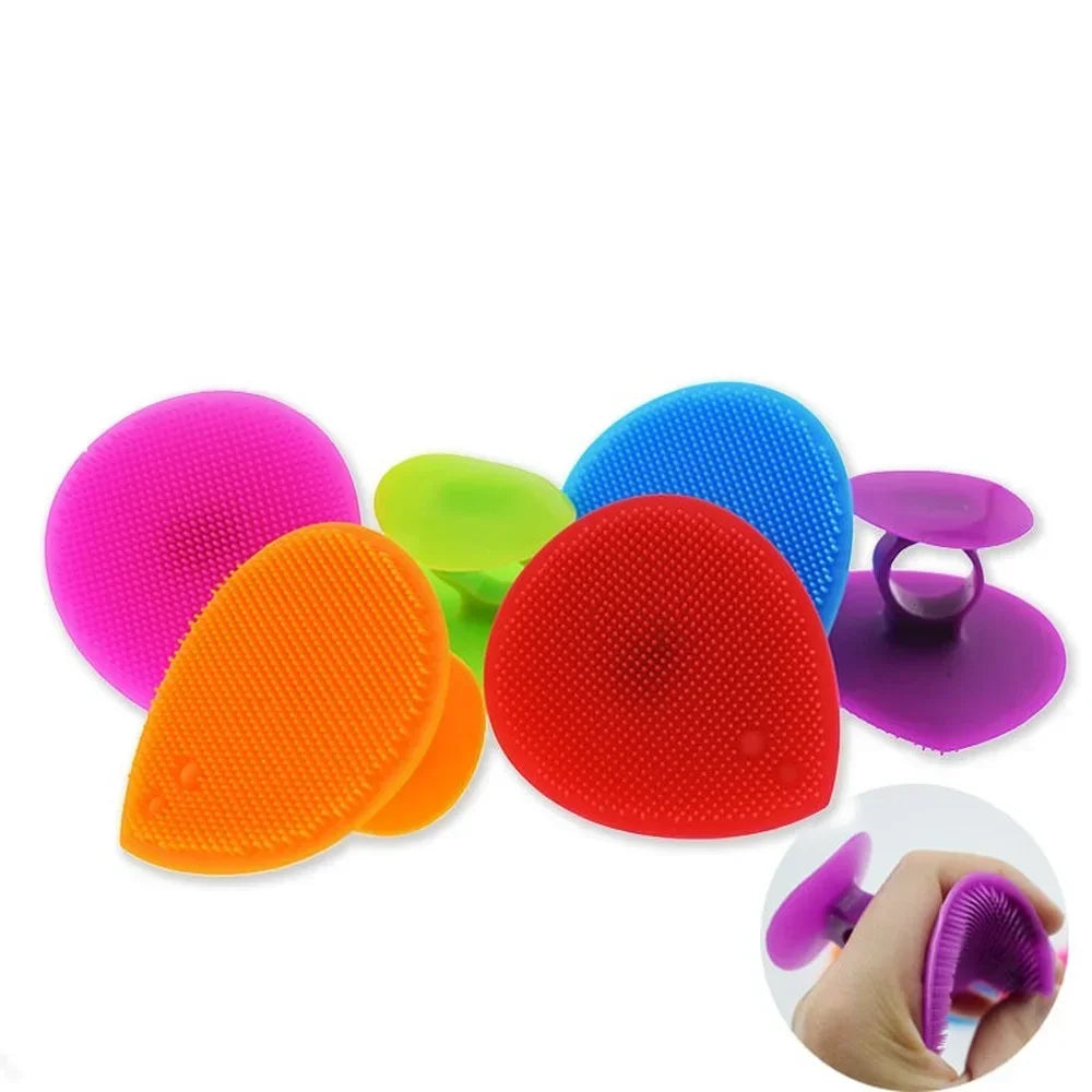 Silicone Facial Cleansing Brush & Face Exfoliator Scrubber Pad