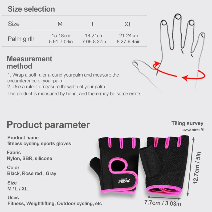 Gym Gloves – Weight Lifting, Cycling & Workout | Men & Women