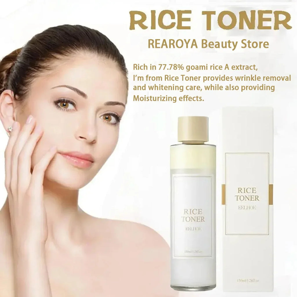 150ml Rice Toner for Moisturizing and Skin Care