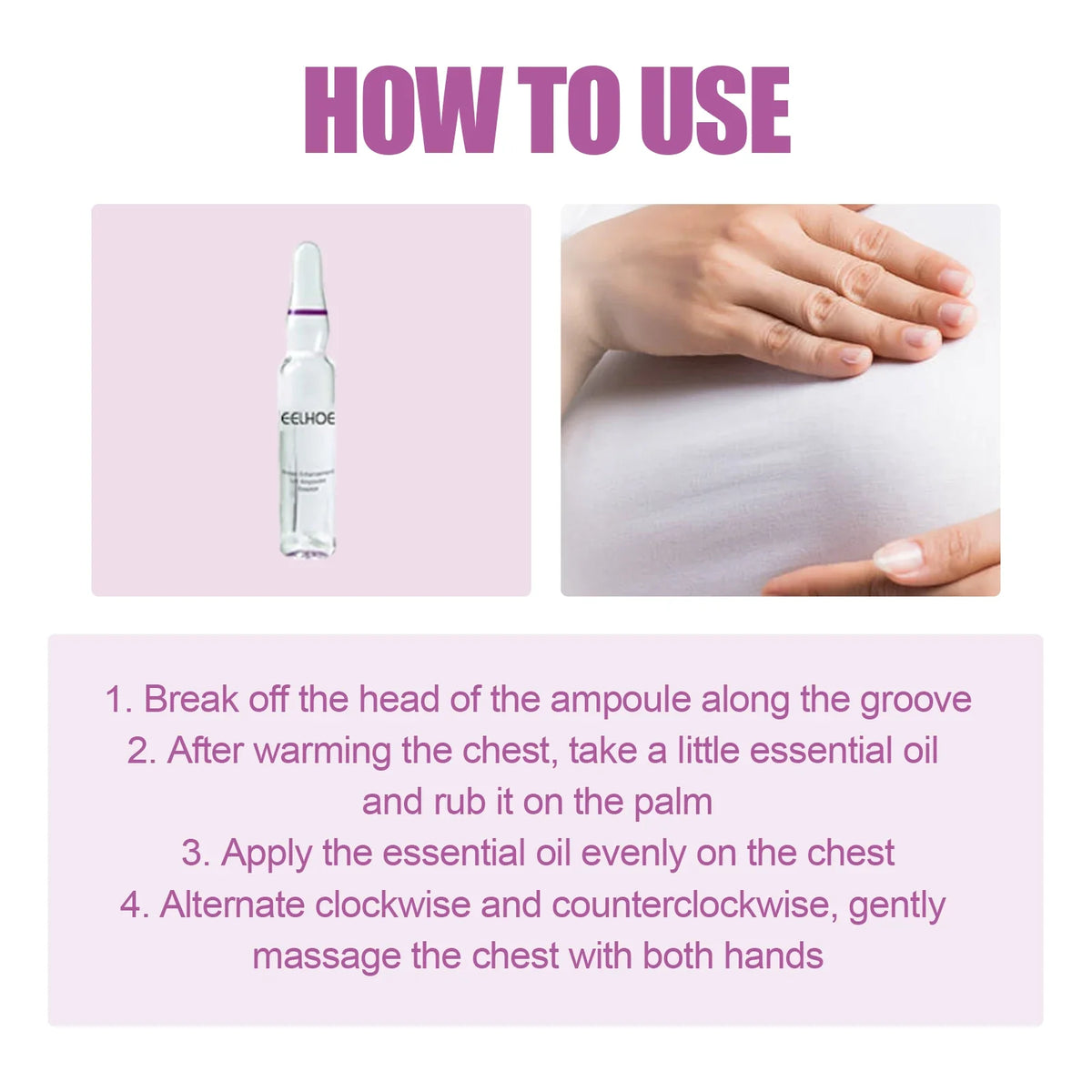 Bust Ampoule Essence – Firming, Lifting & Moisturizing Care