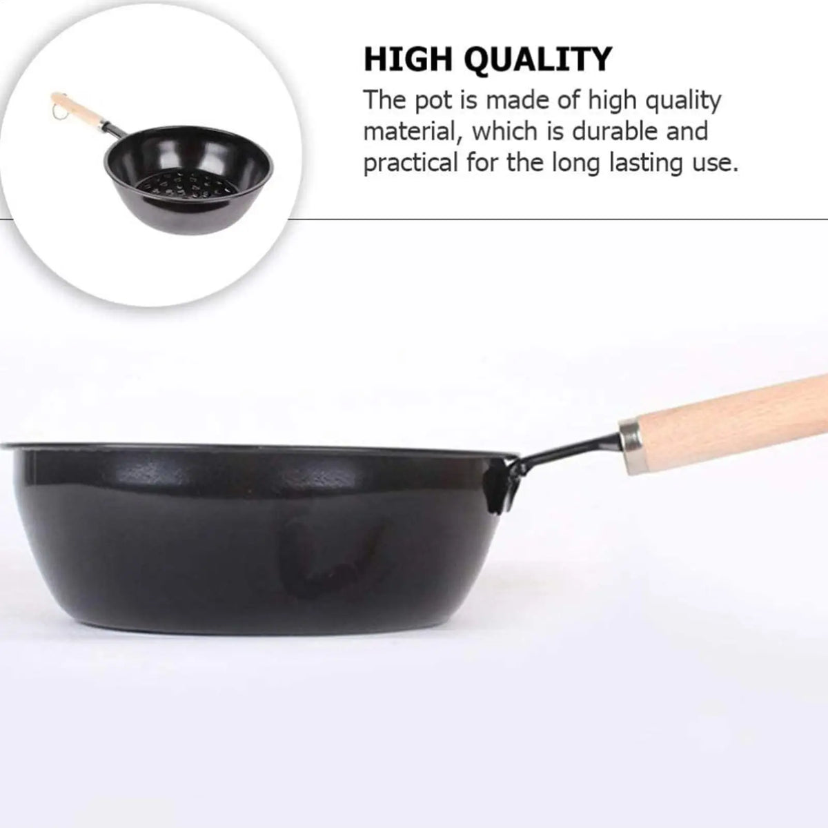 Charcoal Starter Basket – Hollow Airflow for BBQ & Camping