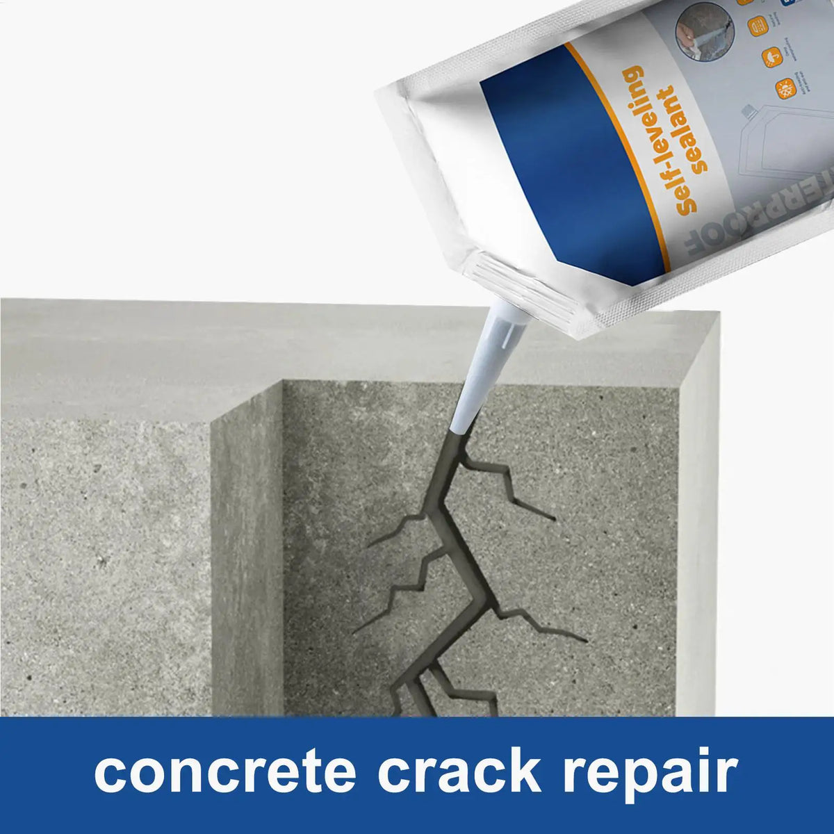 Cement Concrete Waterproofing Sealant Liquid Crack Filler Penetrating