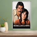 McMillan & Wife Classic TV Show Metal Poster Sign