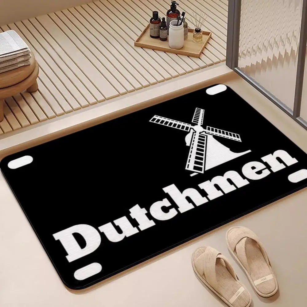Diatomite Bath Mat – Quick Dry, Absorbent & Anti-Slip