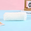 Bview Art Solid Plush Pen Pouch Student Stationery Organizer