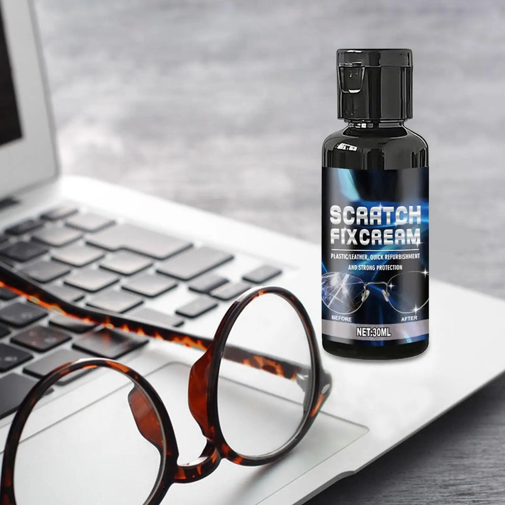 Lens Scratch Remover Gel with Sponge – Glasses & Screens