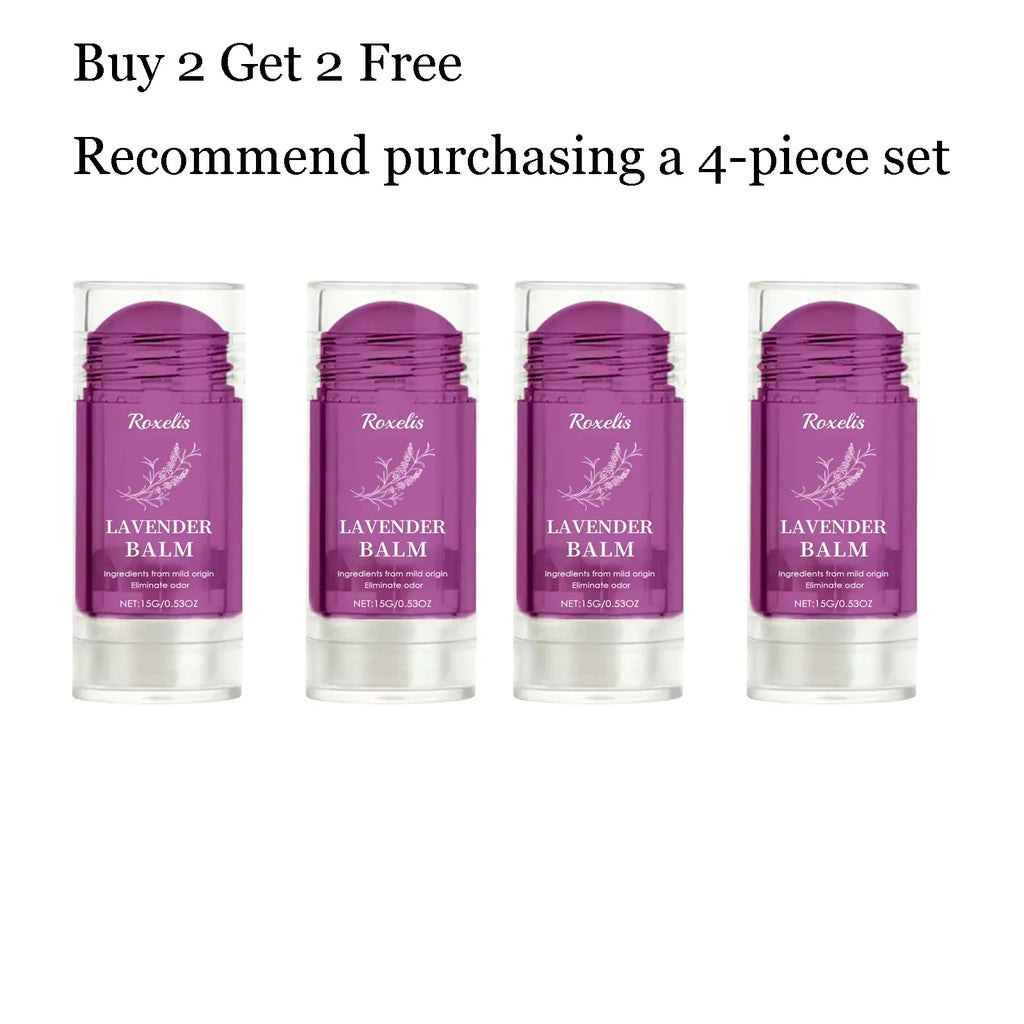 Lavender Solid Perfume 15g | Alcohol-Free Floral Deodorant