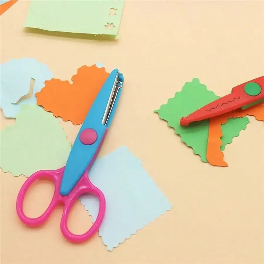Kids Safety Scissors Set of 6 – Art, Craft & Scrapbooking