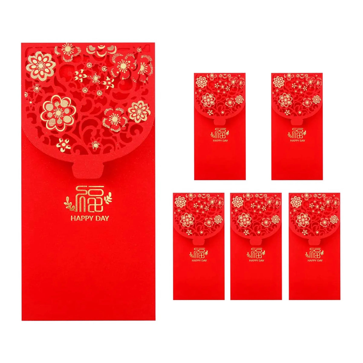 A36T- Chinese Year Red Envelopes Lucky Money Spring Festival Packet