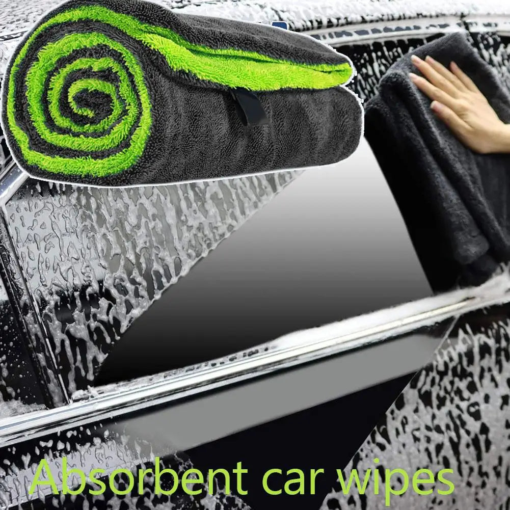 Double-Sided Microfiber Twist Car Wash Towel | Detailing Cloth