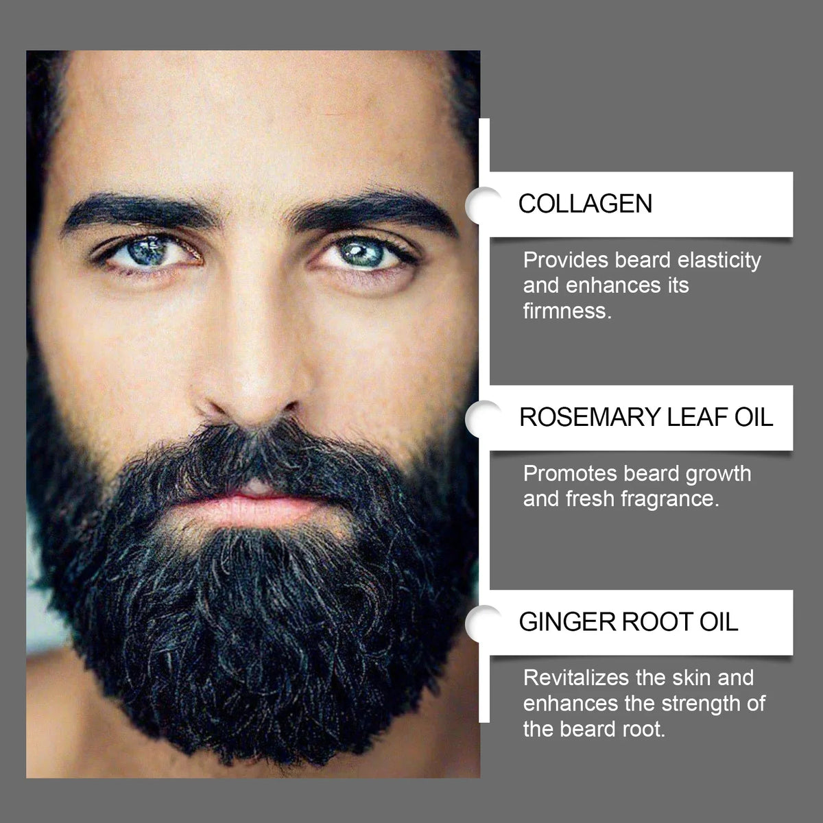Beard Growth & Thickening Serum Oil 60ml | Men's Grooming