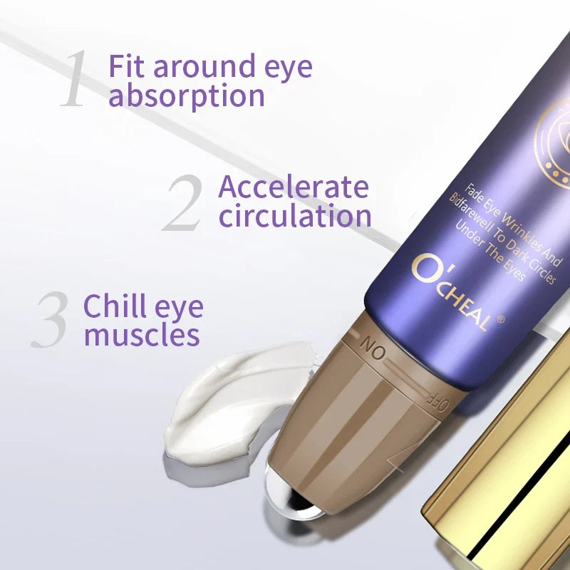 O'CHEAL Hyaluronic Acid Eye Cream Roller | Anti-Aging Serum