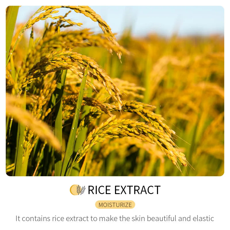 Rice Extract Sheet Mask – Pore Refining, Glass Skin & Hydration