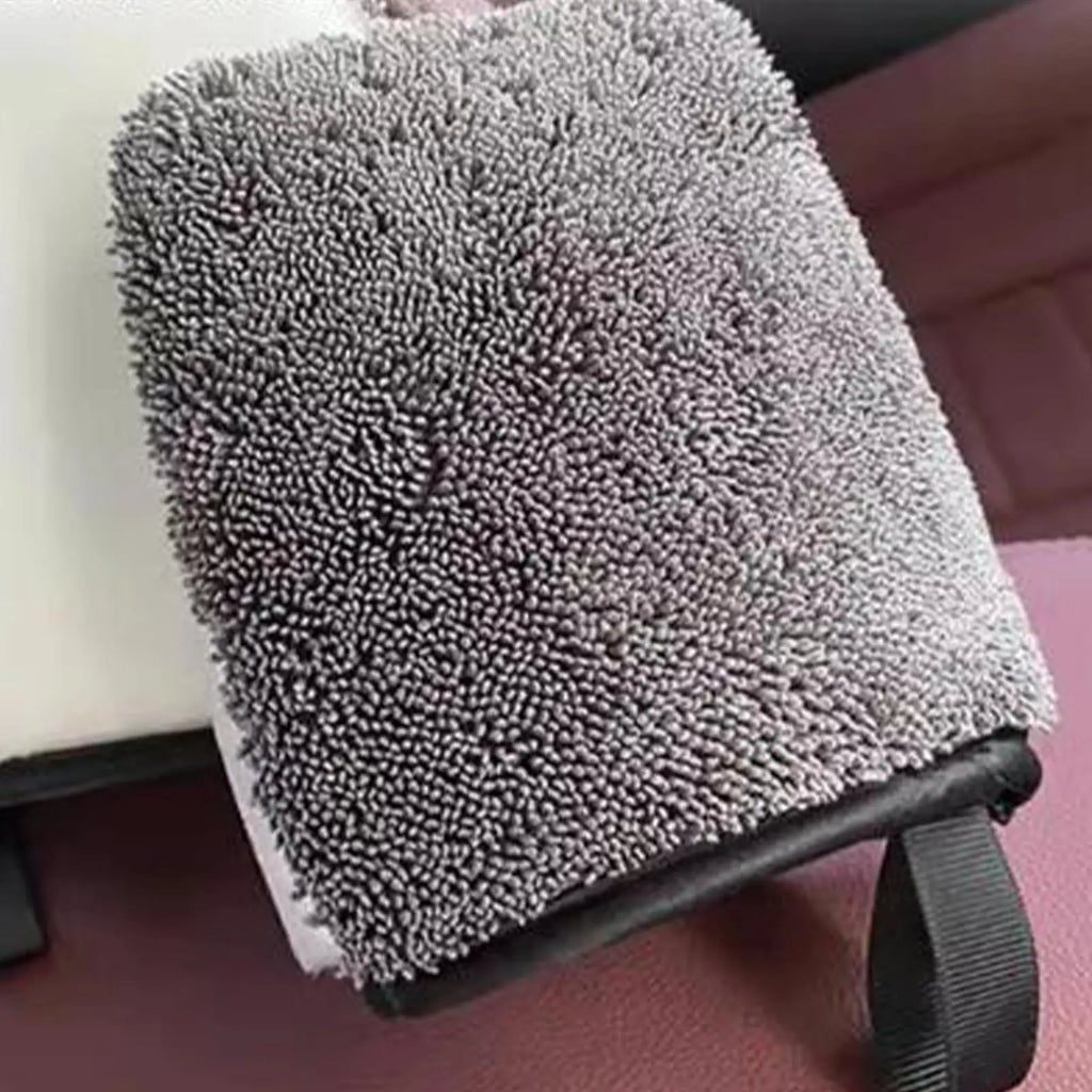 Double-Sided Car Wash Mitt Gloves | Interior Cleaning Tool