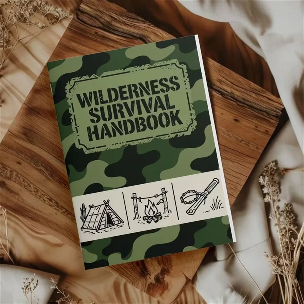 Wilderness Survival Notebook & Outdoor Planning Guide for Adults