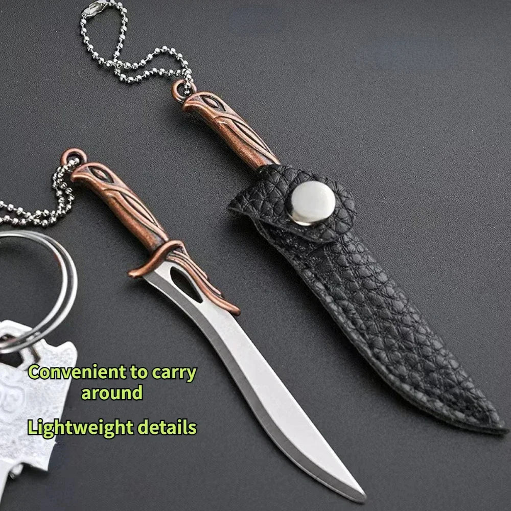 Mini Keychain Pocket Knife – Stainless Steel EDC Box Cutter