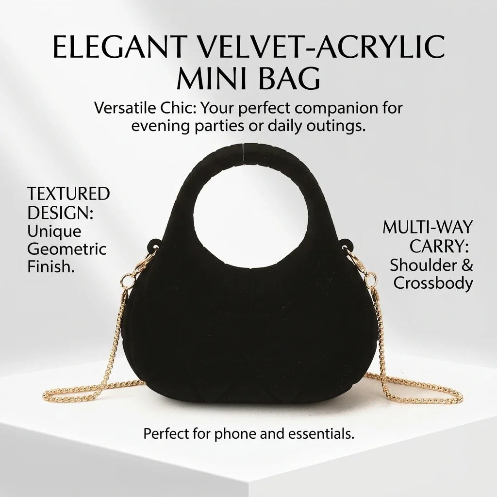 Mini Acrylic Crossbody Bag – Candy Color Metal Chain Handbag
