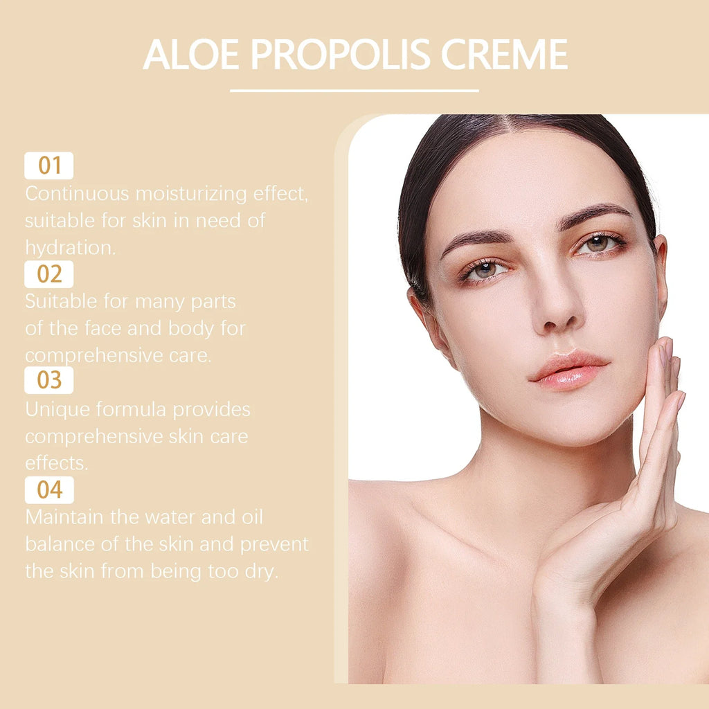 Aloe Propolis Moisturizing Cream – Anti-Aging Face & Body