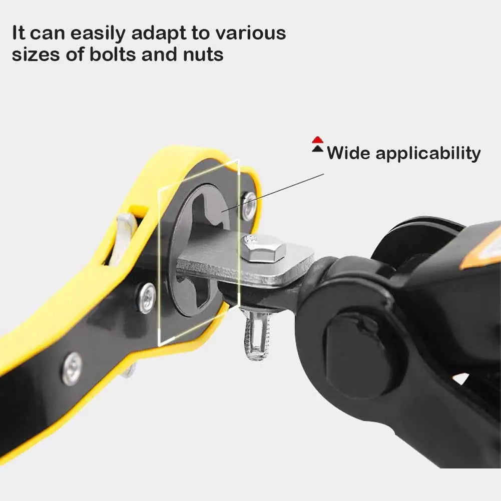 Labor-Saving Ratchet Lug Wrench | Car Tire & Bolt Tool