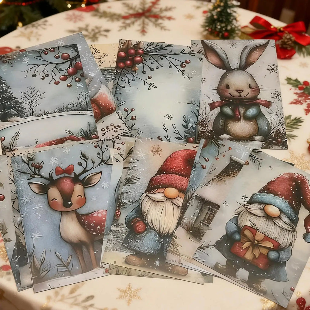 Christmas Greeting Cards Set of 20 – Assorted Holiday Designs