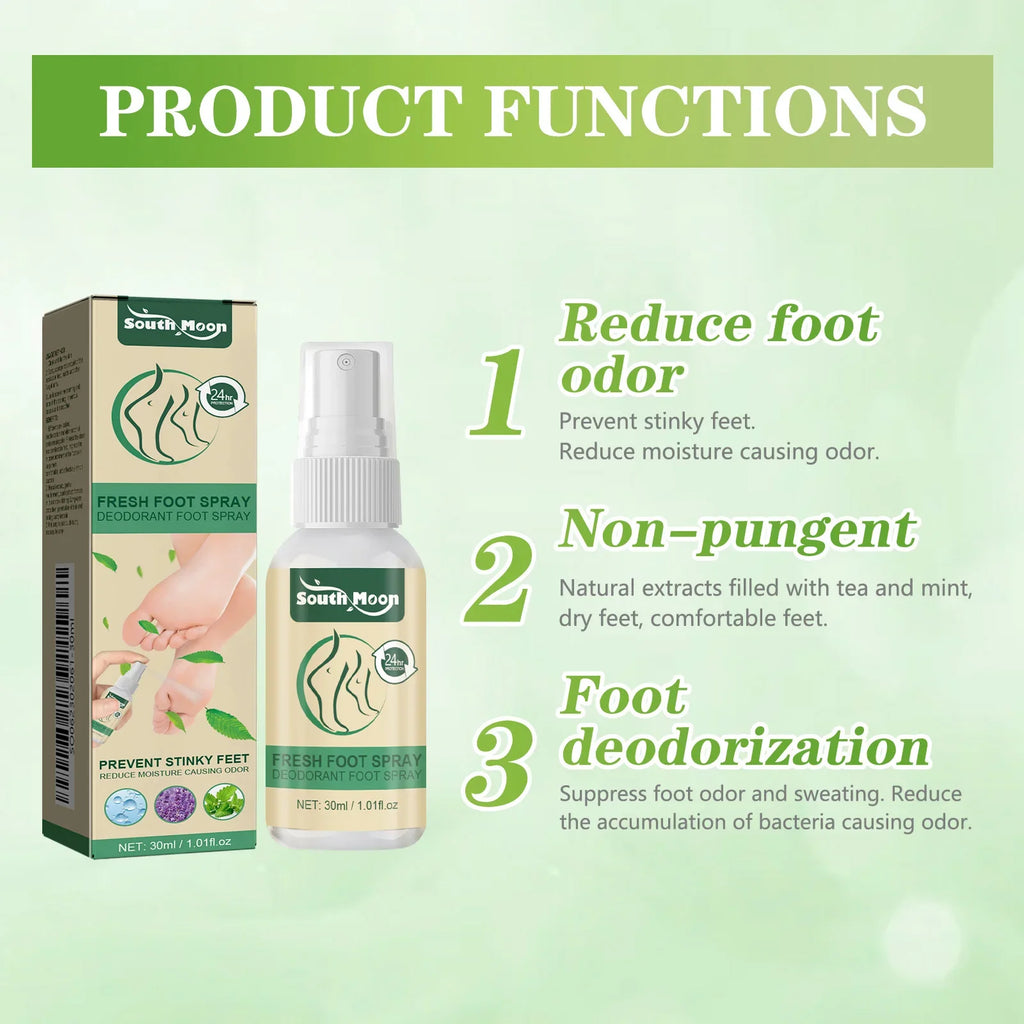 South Moon Lavender Aromatherapy Foot Spray | Fresh Foot Mist