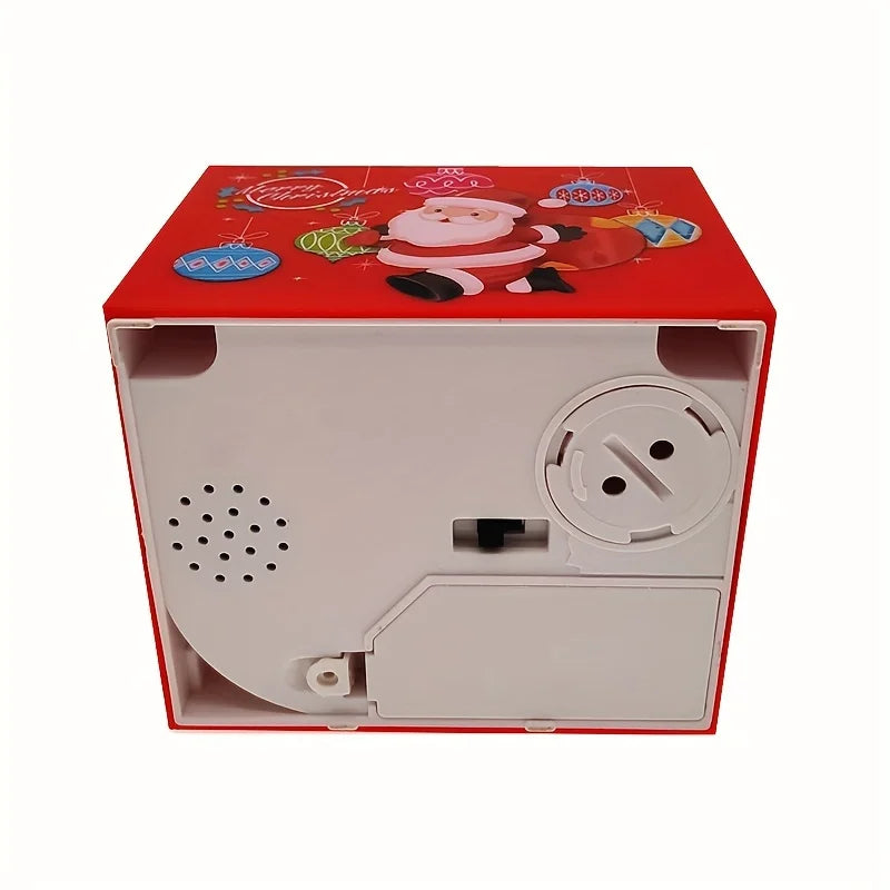 Electric Santa Claus Piggy Bank – Fun Animated Coin Bank for Kids