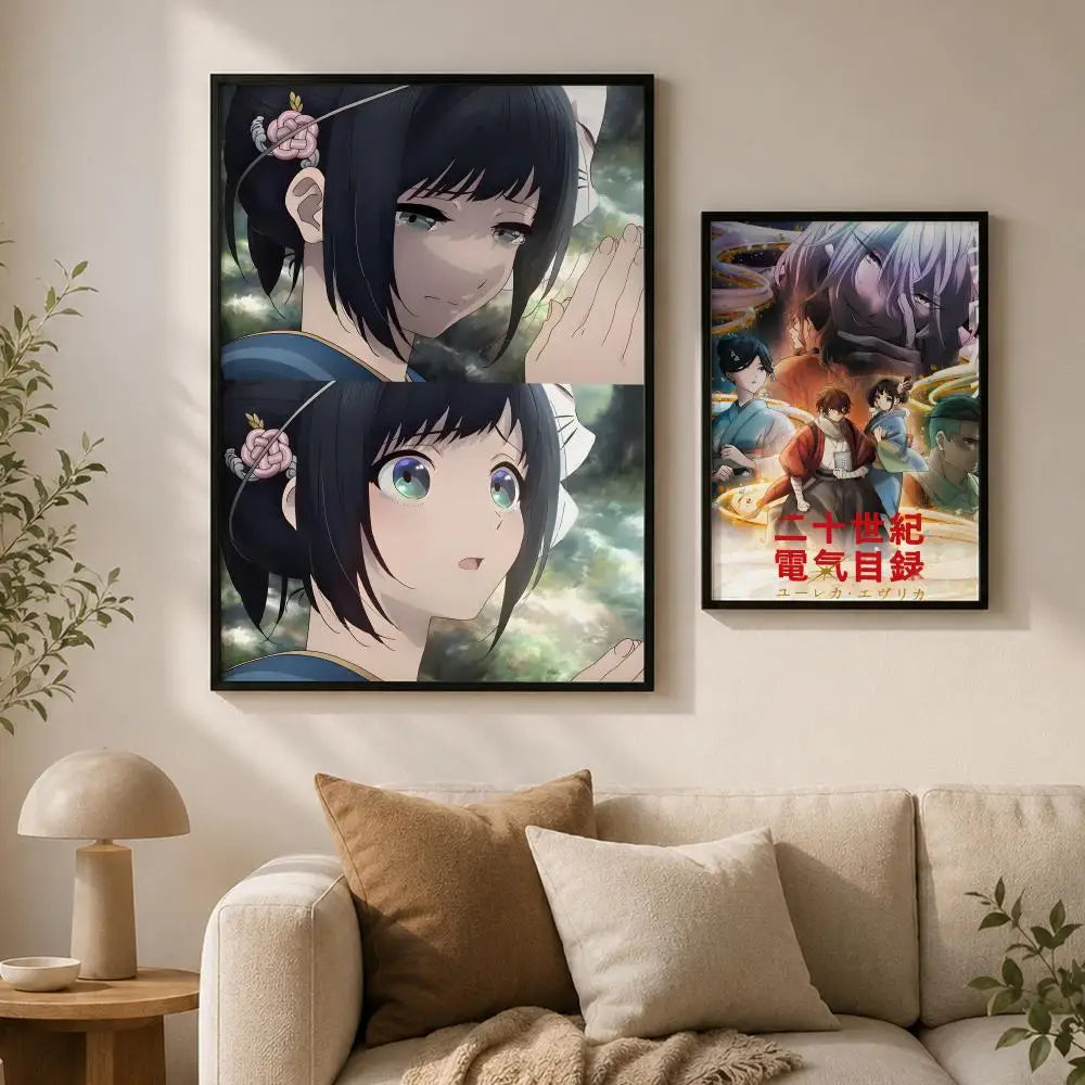 Sparks of Tomorrow PVC Wall Poster – Peel-and-Stick HD Art