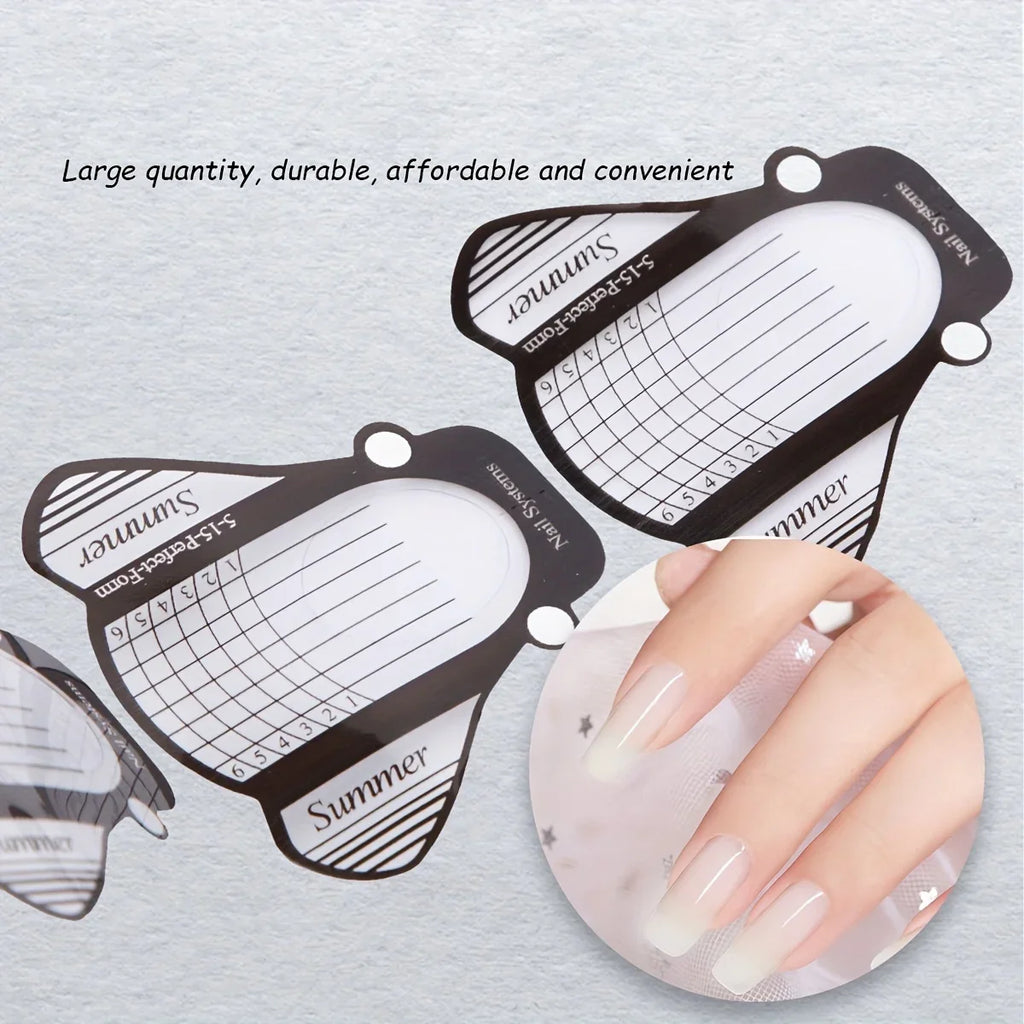 Bee-Shaped Nail Extension Paper Holder | French Manicure Tool