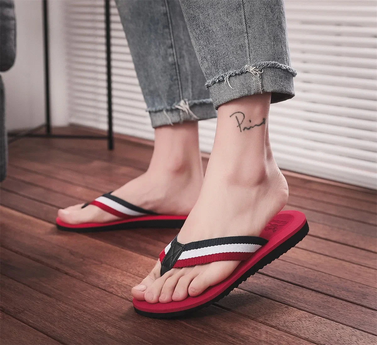 Men's EVA Flip Flops – Beach Slippers, Indoor & Outdoor