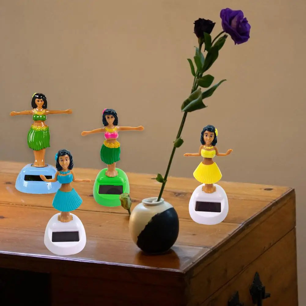 Car Decoration Dancing Doll Accessories Solar Power Toy Shaking Head