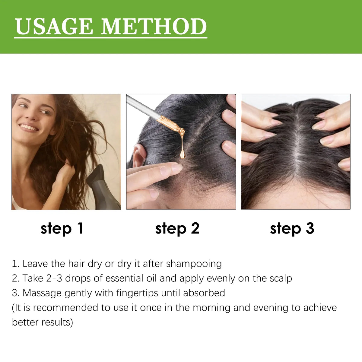 Rosemary Essential Oil for Hair Growth & Scalp Care 50ml