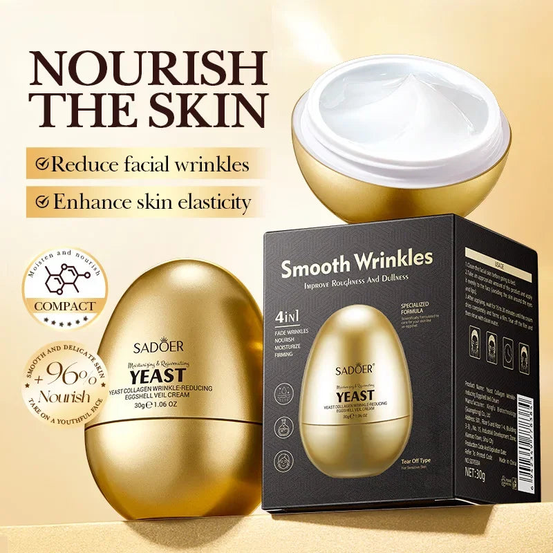 SADOER Yeast Collagen Anti Wrinkles Face Cream Moisturizing