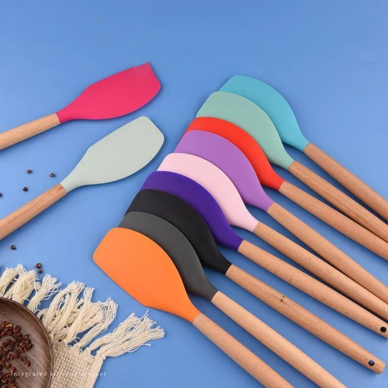 Silicone Baking Scraper – Non-Stick Butter & Chocolate Spatula