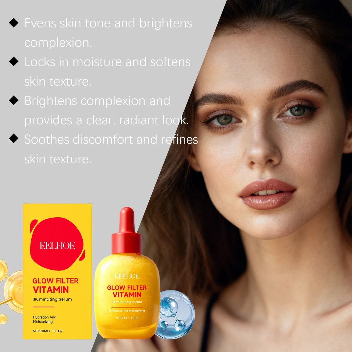 Vitamin C & Cherry Extract Brightening Face Serum | 30ml