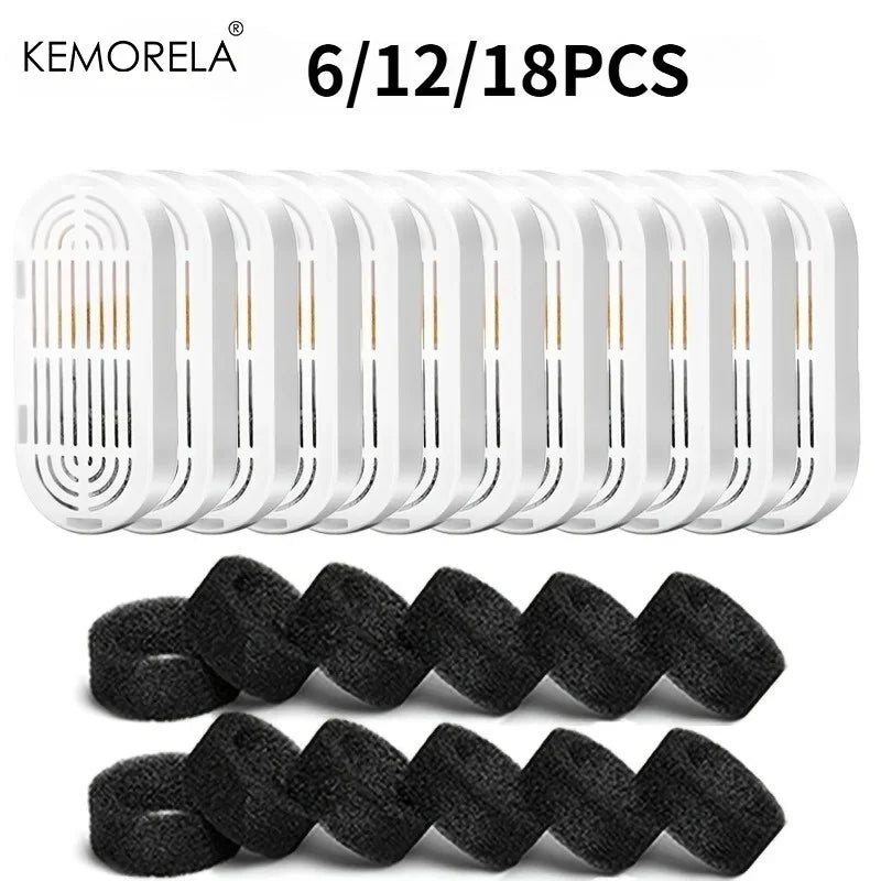 KEMORELA Cat Fountain Pre-Filter Sponges 6/12/18 Pack
