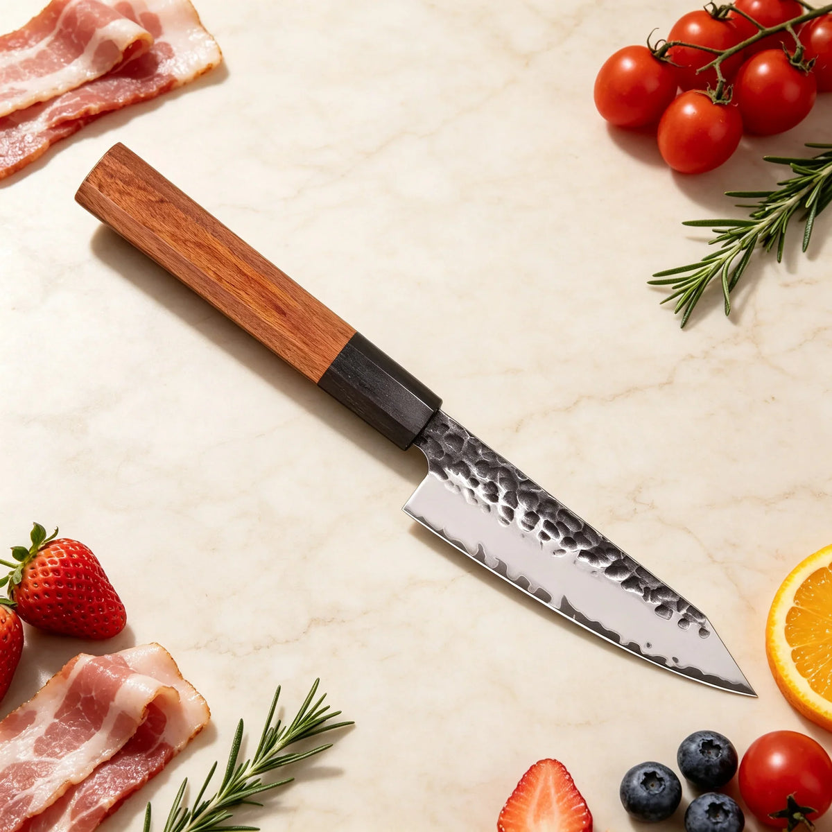 Handmade Forged 12" Kiritsuke Chef Knife – Stainless Steel